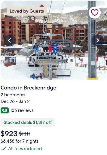 condo in breck