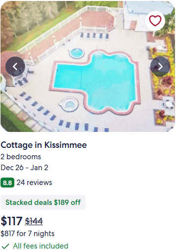 cottage in kissimme