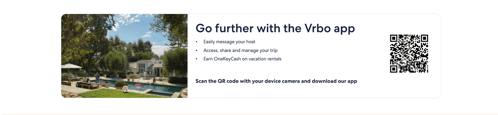 Go further with the Vrbo app
